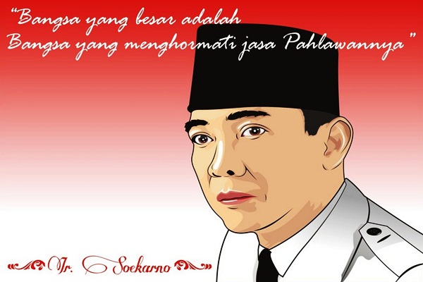 Biografi Soekarno Dalam Bahasa Inggris Singkat dan Artinya Terbaru