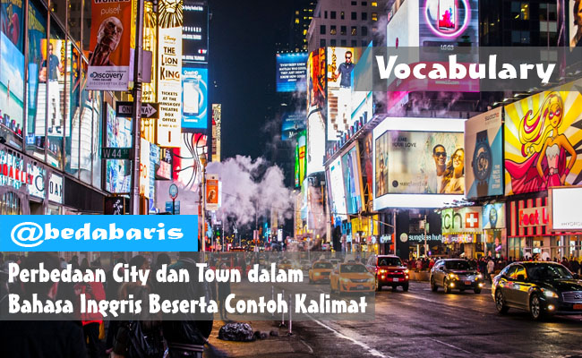 Perbedaan City dan Town dalam Bahasa Inggris Beserta Contoh Kalimat
