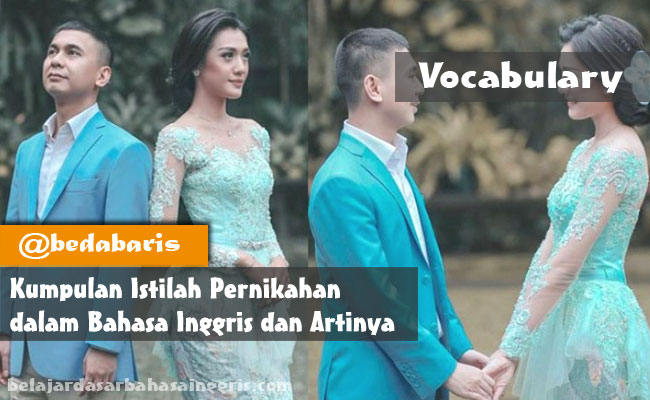 Kata Kata Happy Wedding Bahasa Inggris Dan Artinya kartu 