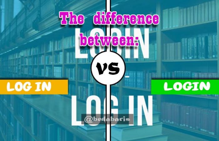 Perbedaan Antara LOGIN dan LOG IN dalam Bahasa Inggris