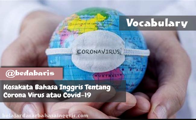 Kosakata Bahasa Inggris Tentang Kesehatan dan Covid 19 (Virus Corona)